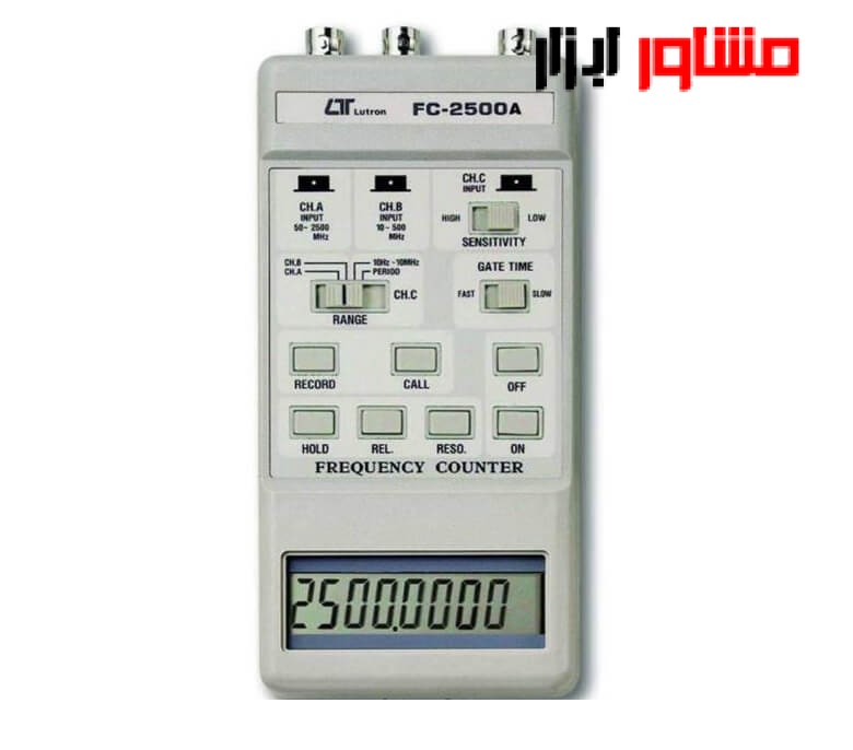 فرکانس متر دیجیتال لوترون مدل FC-2500A